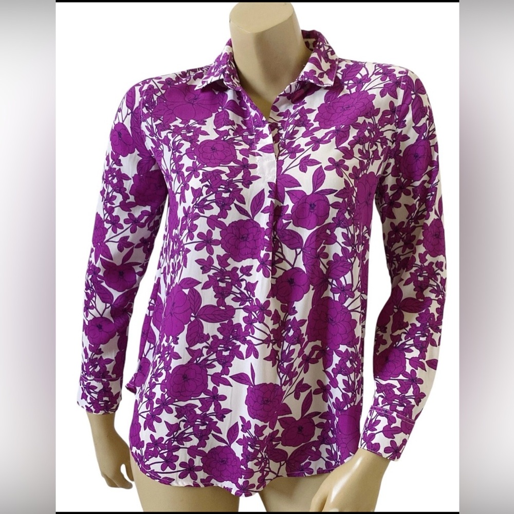 🌸🌺💖 Floral Blouse Sz L